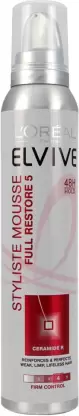 Elvive Styliste Mousse Full Restore-5 Firm Control - 200ml