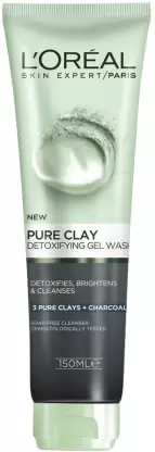 Pure Clay Detox Wash 3 Pure Clays Charcoal